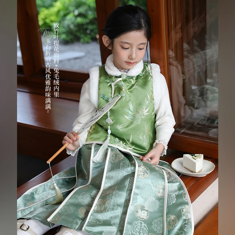 陈大猪【浮生若梦】好美的绿色国风系列国风套装-GJD323006