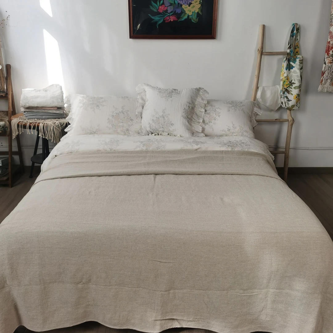 【忘忧】11支汉麻包边毯子可当床单A