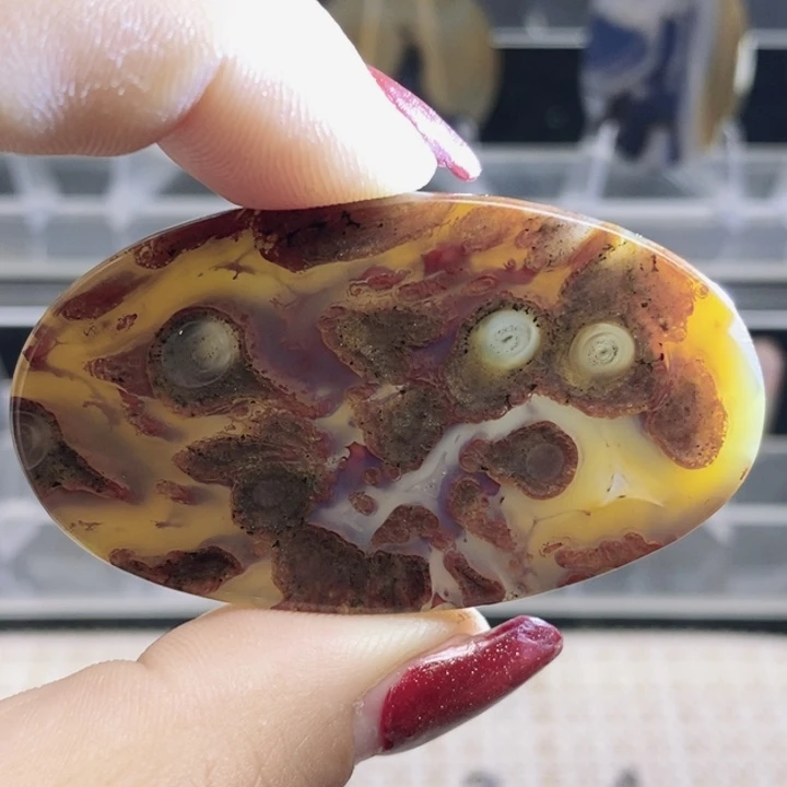 玛瑙/玉髓未镶嵌颈饰