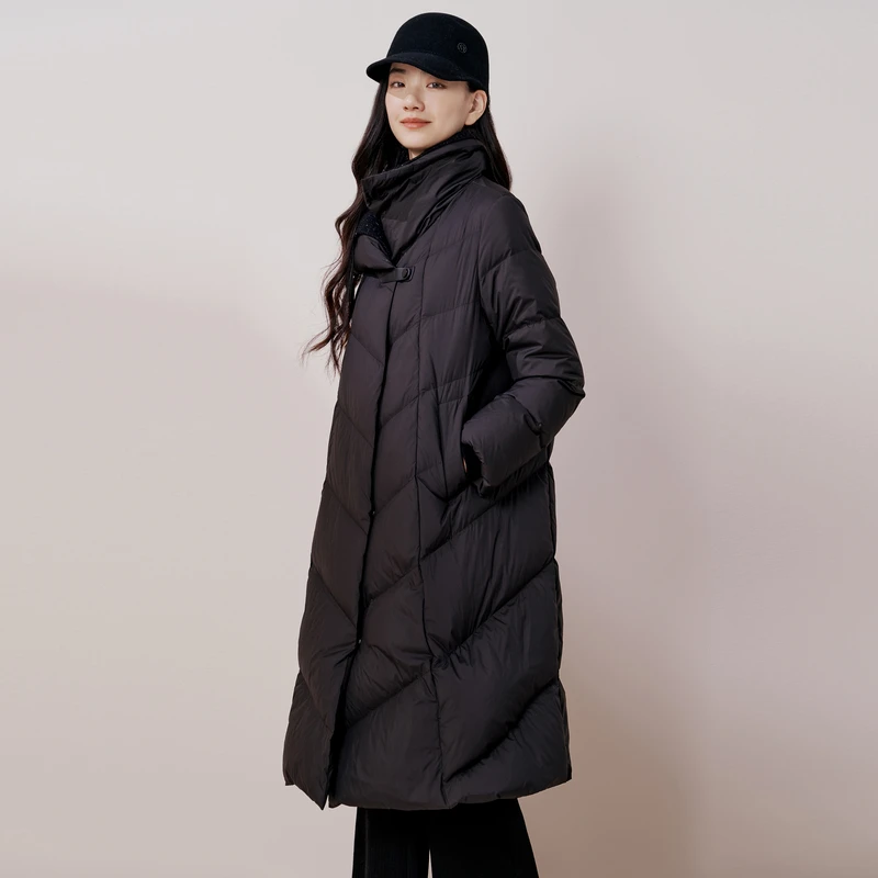 【粉丝专享】2025白鹅绒耐寒高奢羽绒服BKGE805