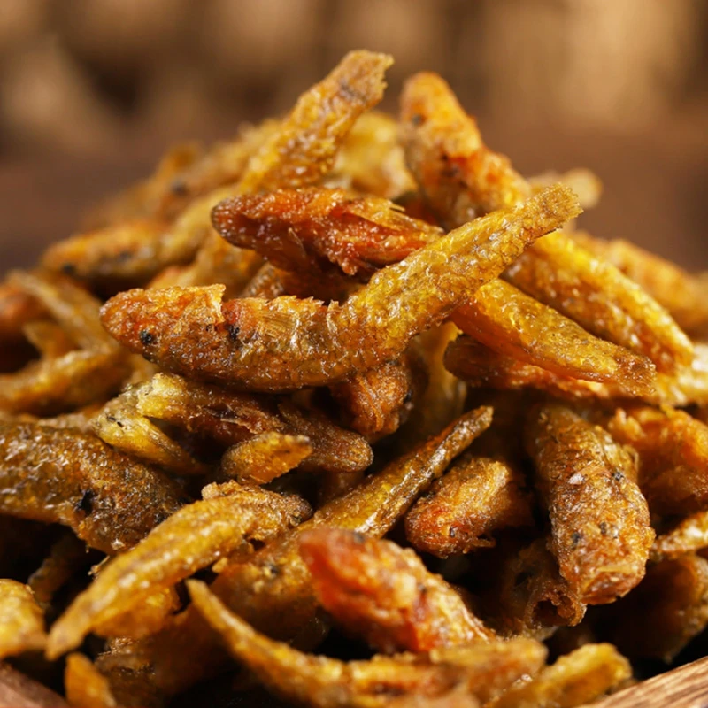 万绿湖小黄鱼天然美味农家土特产山坑鱼爬地虎石头鱼无骨无沙即食