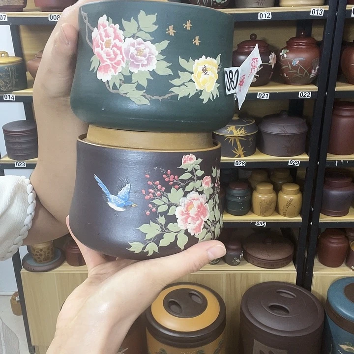 紫砂茶叶罐茶**生紫砂茶叶罐