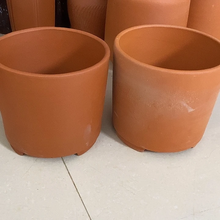 粗陶红陶绿植花盆838