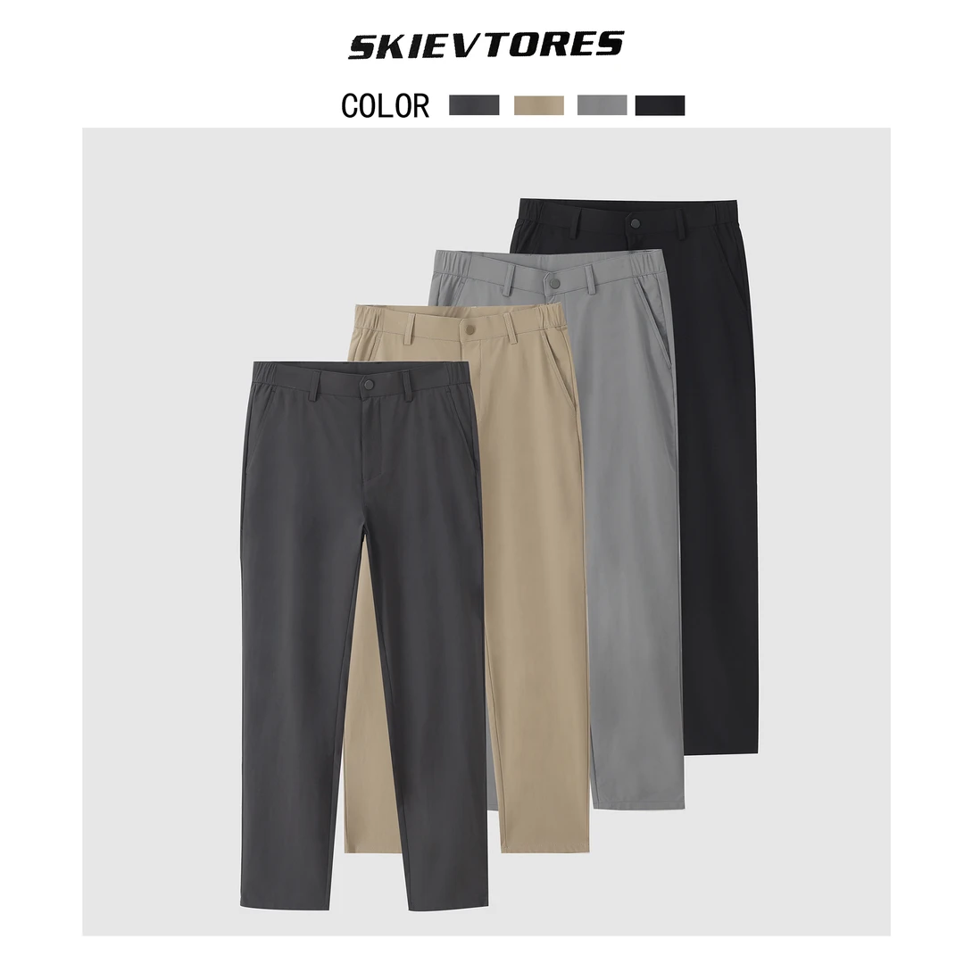 格姐家~夏季透气直筒常规男士休闲裤58011