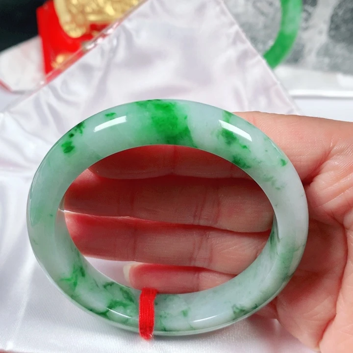 未镶嵌手镯翡翠  编号DH1113 正圈55-56