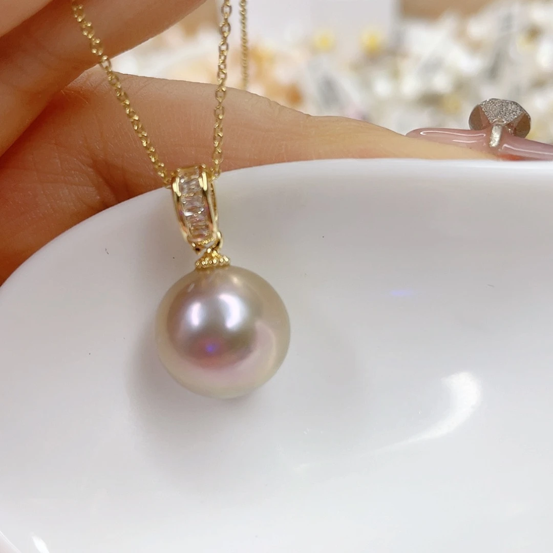 淡水珍珠未镶嵌吊坠(赠链)