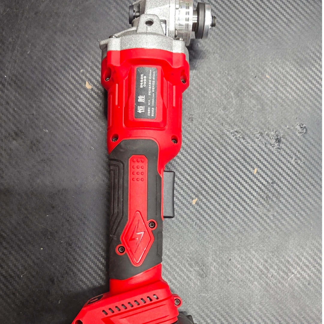 【两电一充】恒盛新款锂电角磨机多功能角磨机打磨抛光除锈磨光机