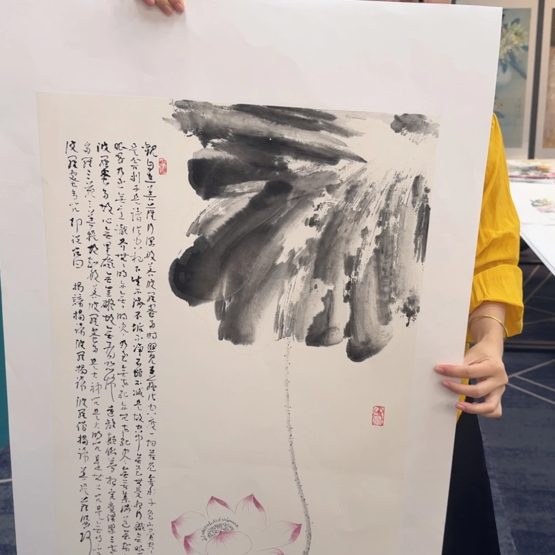 国画国画作品山水花鸟