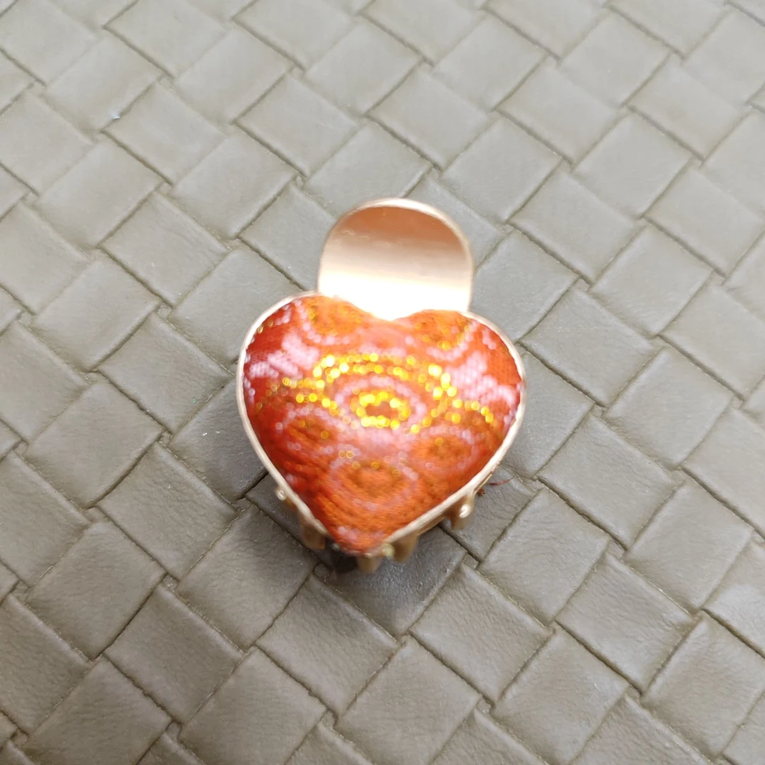 非遗手工宋锦抓夹少女风休闲风法式千金风发夹手工发卡少女心