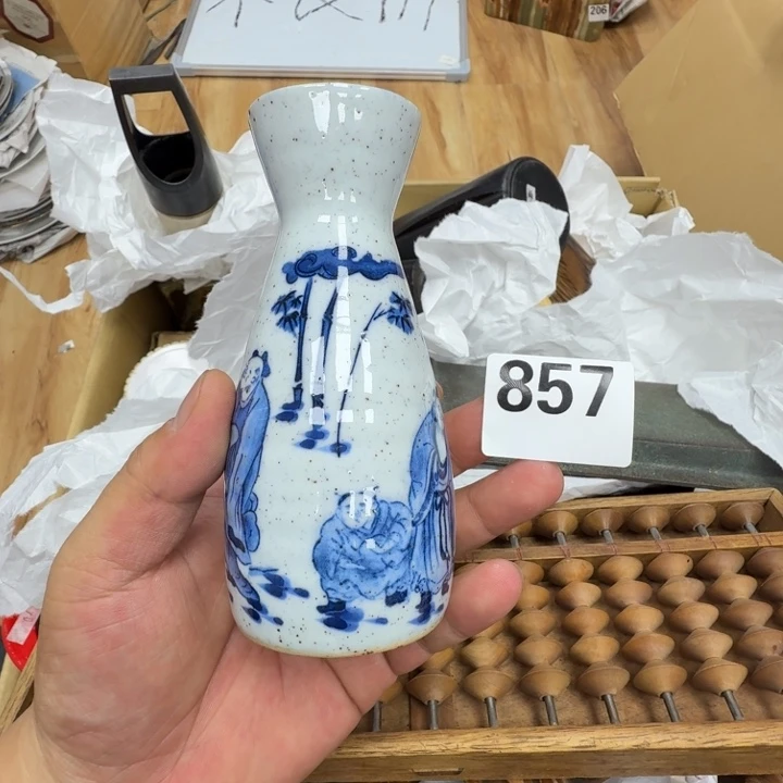 瓷片工艺品摆件瓷器摆件正能量
