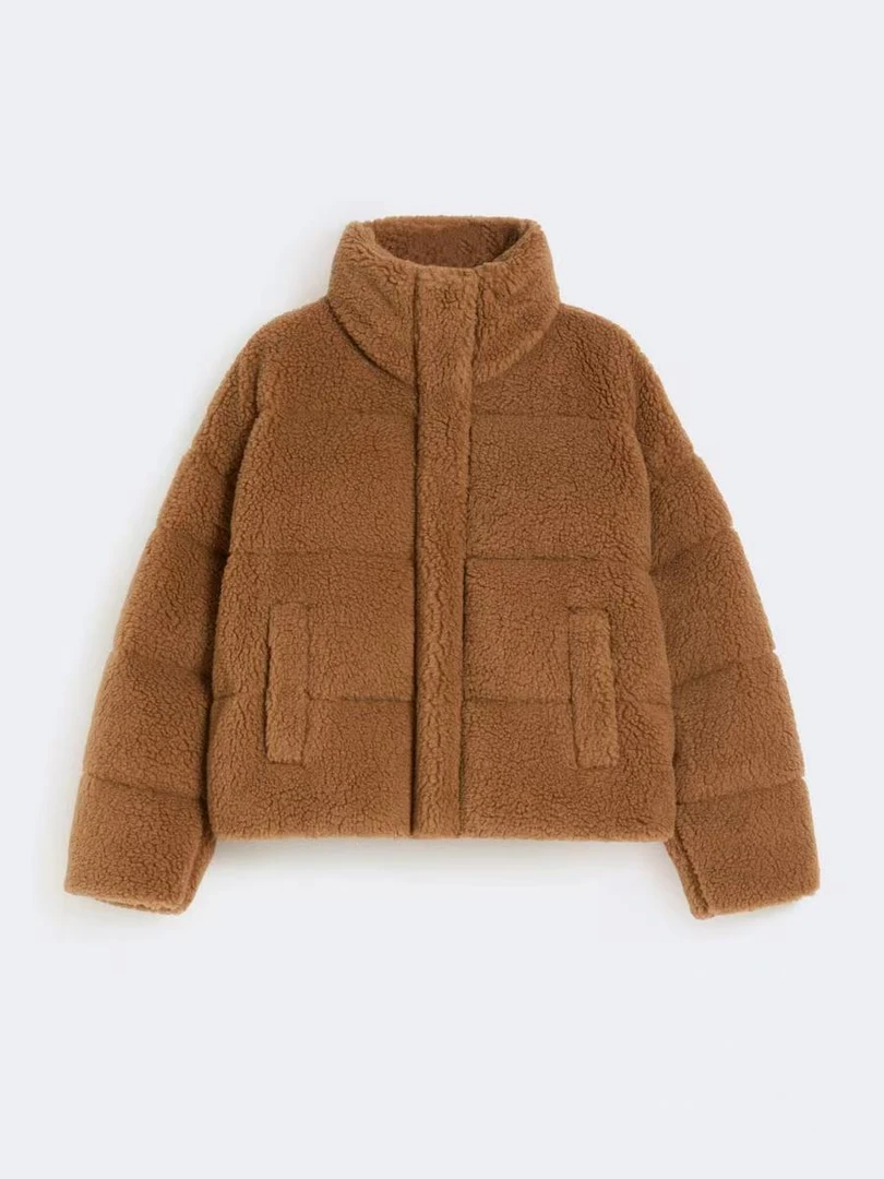 未使用 MaxMara weekend系列25款秋冬经典小泰迪短款鸭绒服