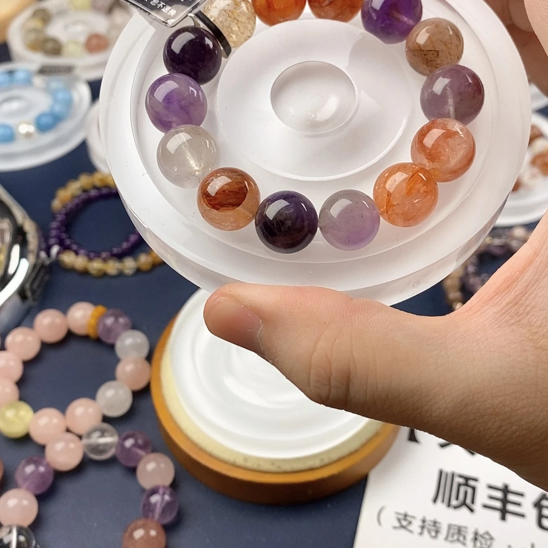 银S925镶嵌手链水晶