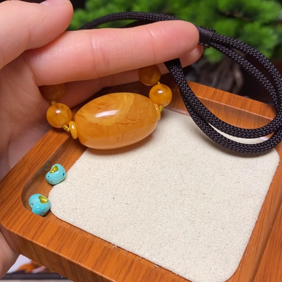 【闪购商品】蜜蜡颈饰未镶嵌项链定制