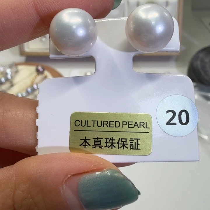 非金属11.34mm耳钉福利