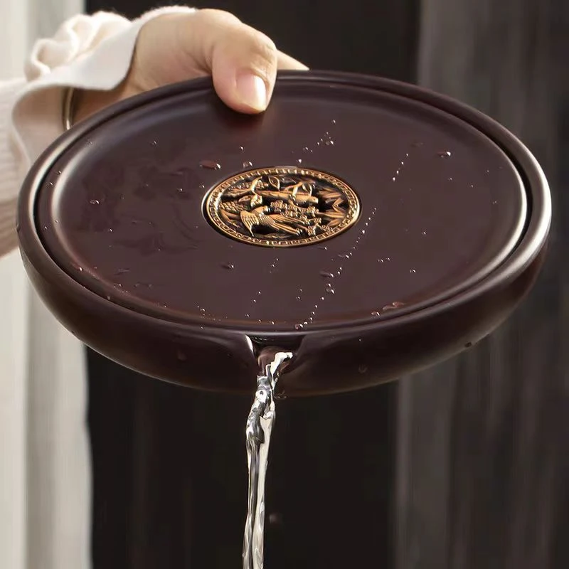 ZH285-喜上眉梢茶盘（115）是