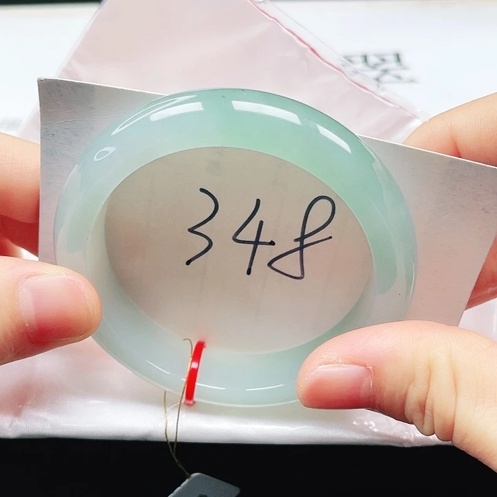 翡翠未镶嵌手镯54➕圈口