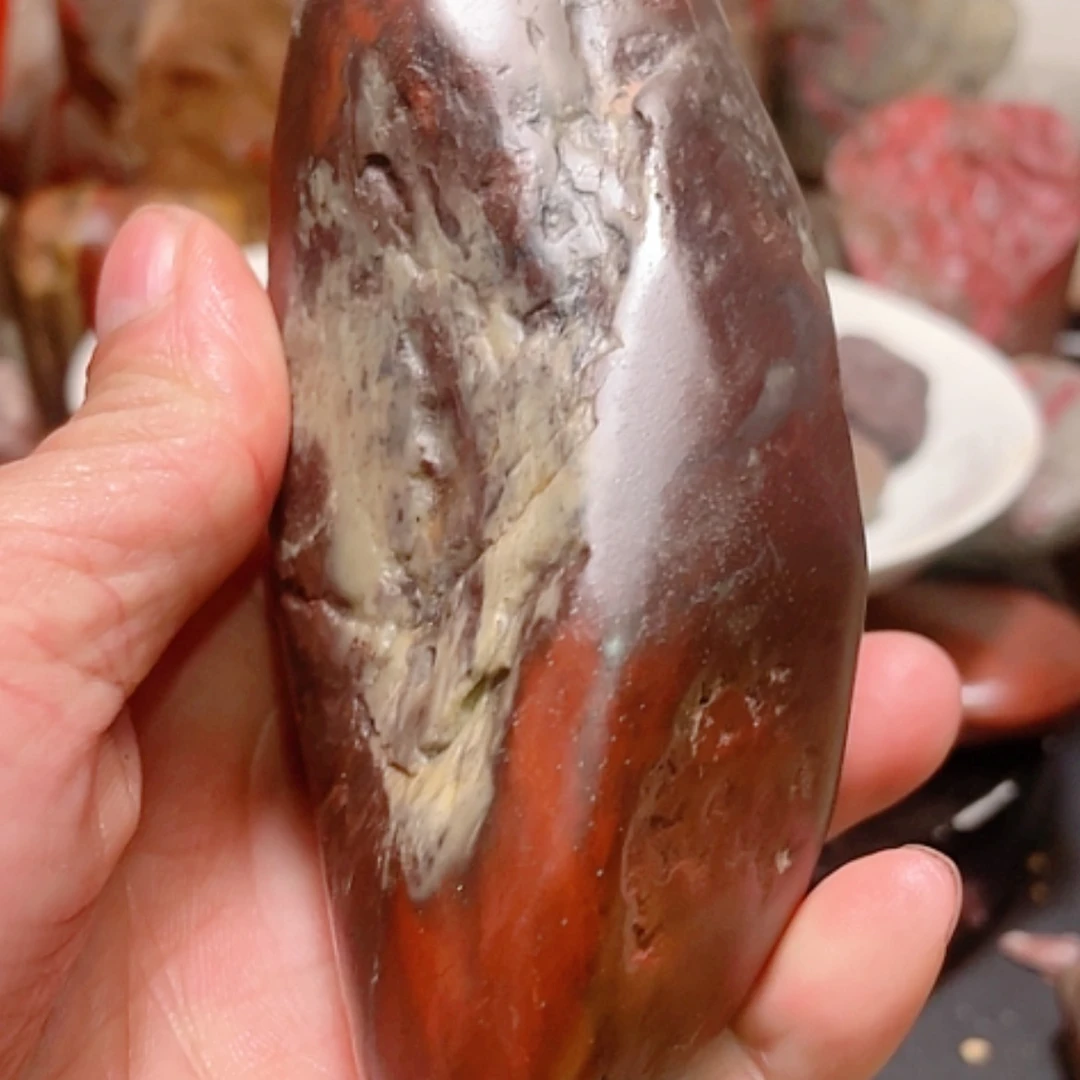 【闪购商品】昌化石昌化硃砂手把