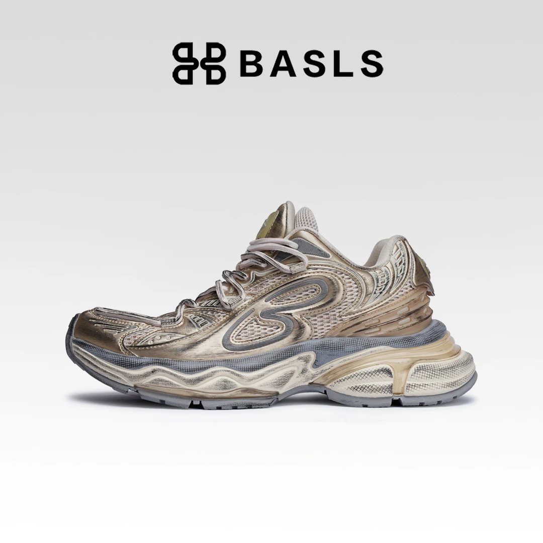 网面鞋车缝线增高青年时尚跑鞋老爹鞋男鞋轻便运动鞋跑步