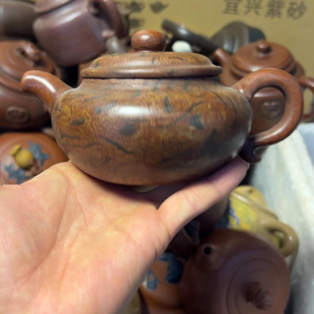 紫砂茶壶宜兴原矿紫砂壶300毫升容量