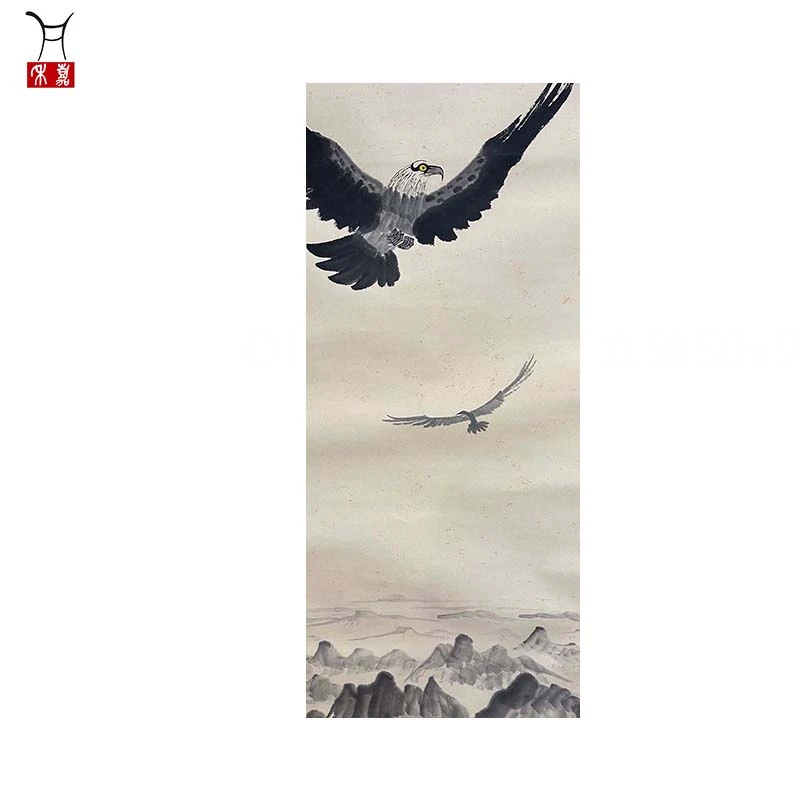 O1040鹰立轴50x97/4.4平尺