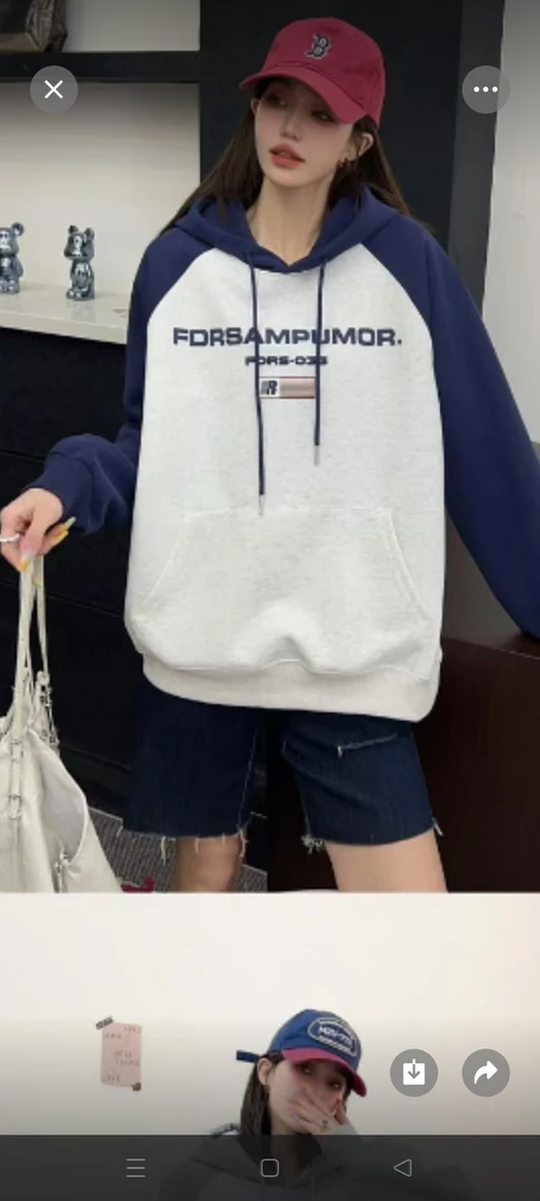 春款加厚不加绒卫衣