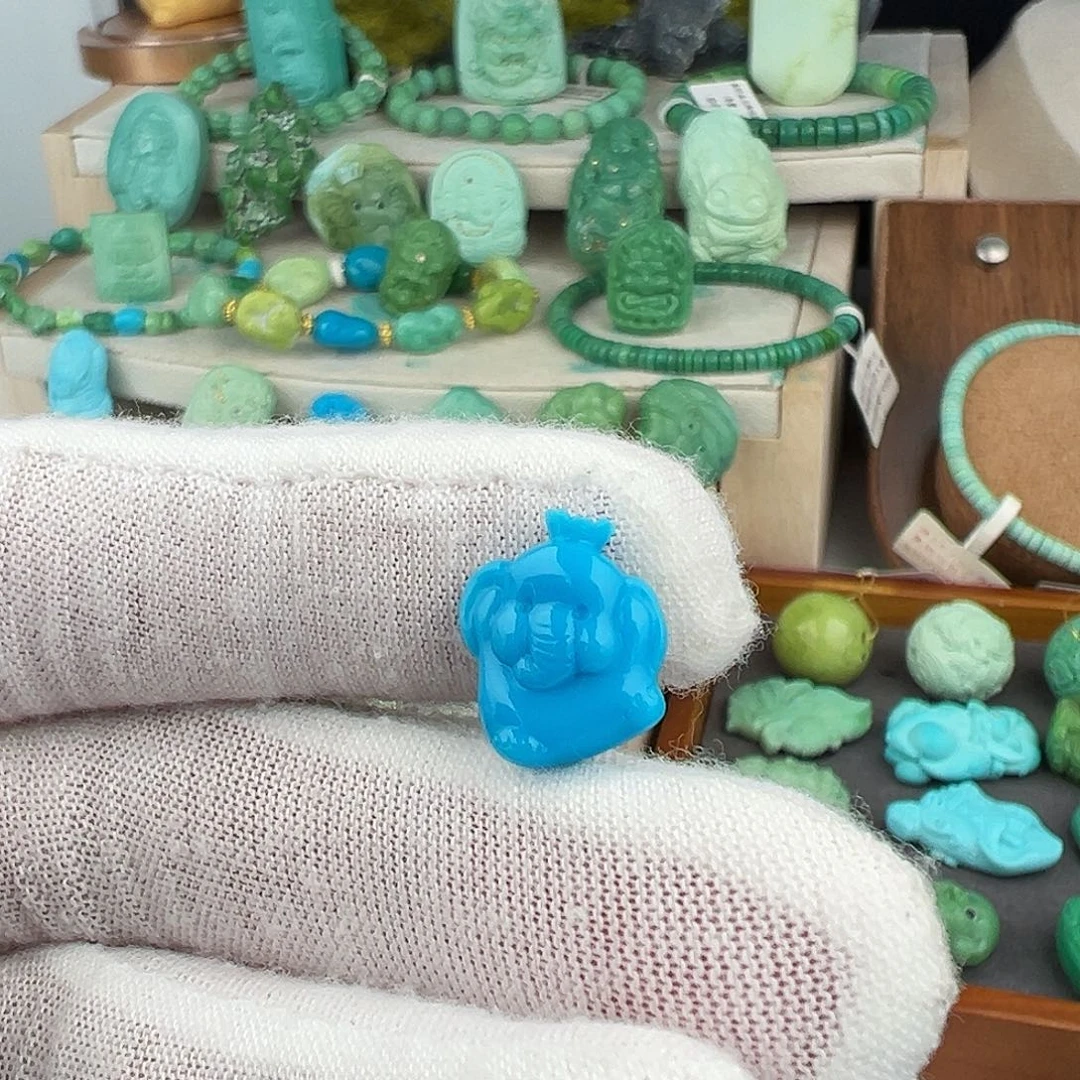 绿松石未镶嵌主播夏