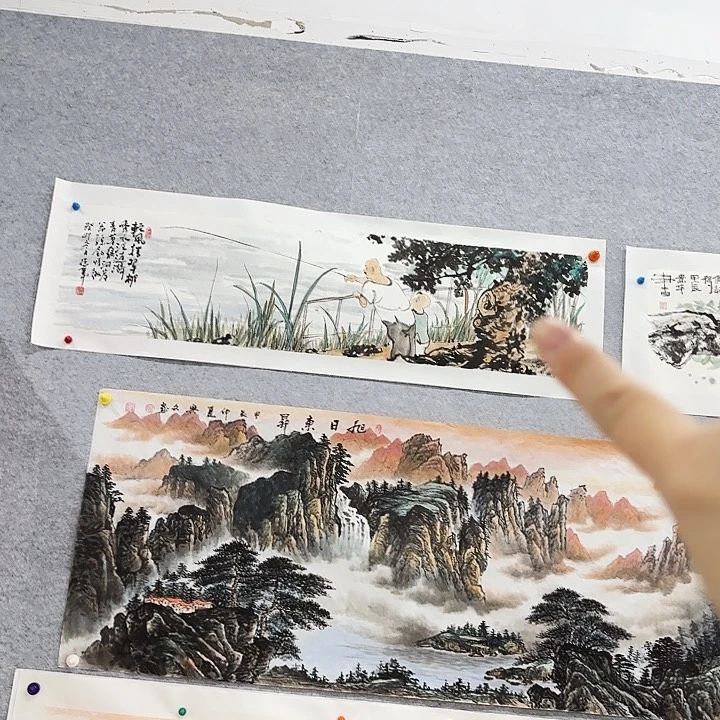 姚***飞国画花鸟等多种鸟类和