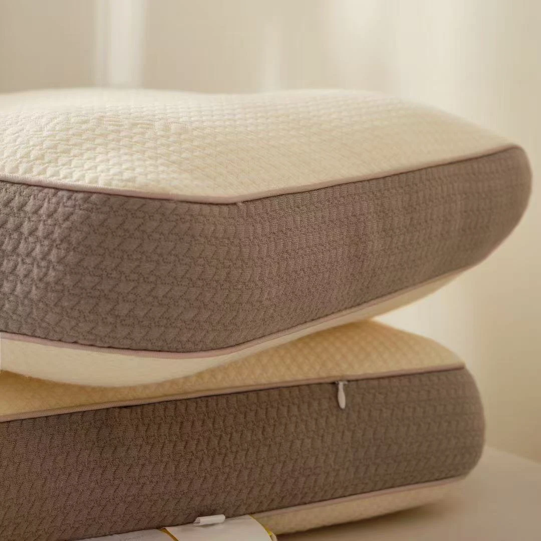 柔豆豆全棉亲肤枕-儿童低枕