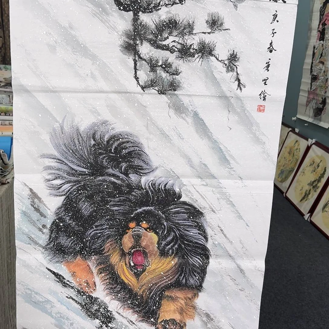 纯手绘的好看作品