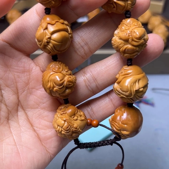 啊***哈橄榄核手串/手链橄榄核