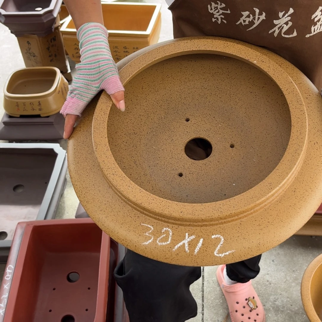 紫砂花盆盆景艺术