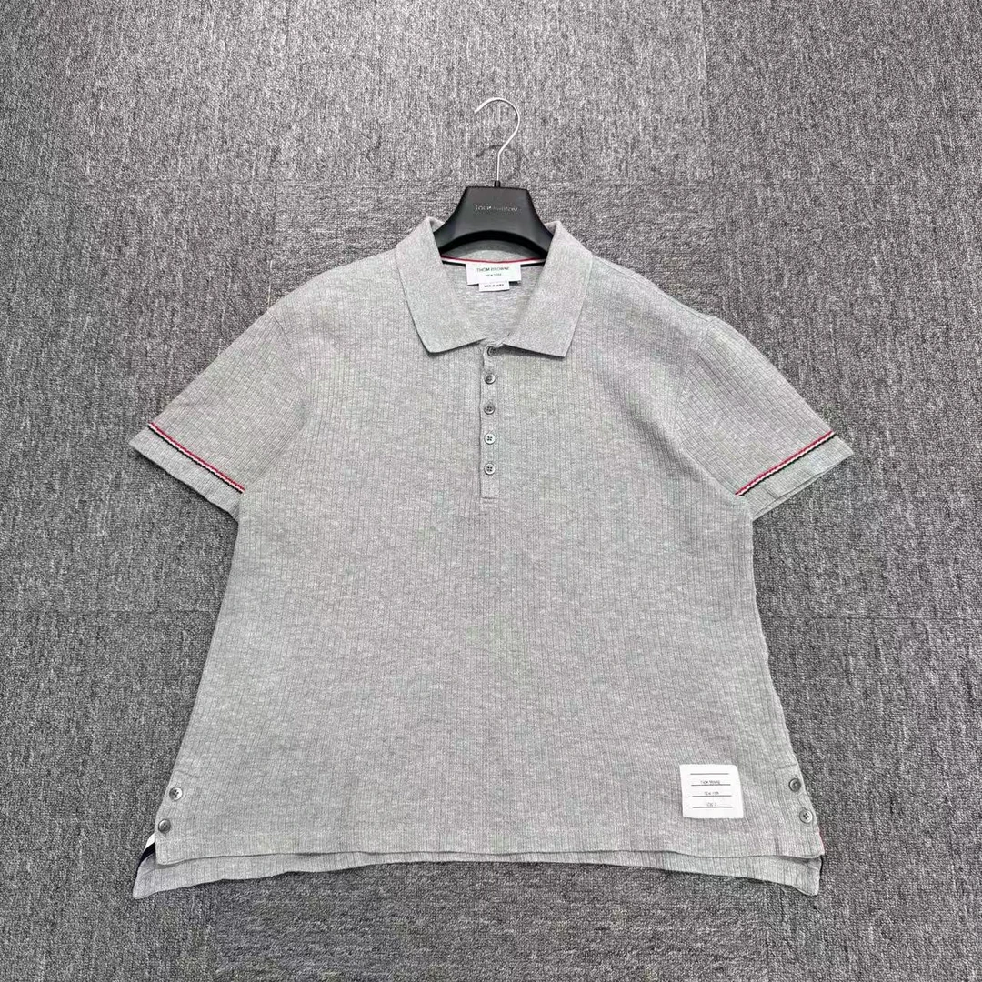 99新 THOMBROWNE 条纹短袖/3码/17349