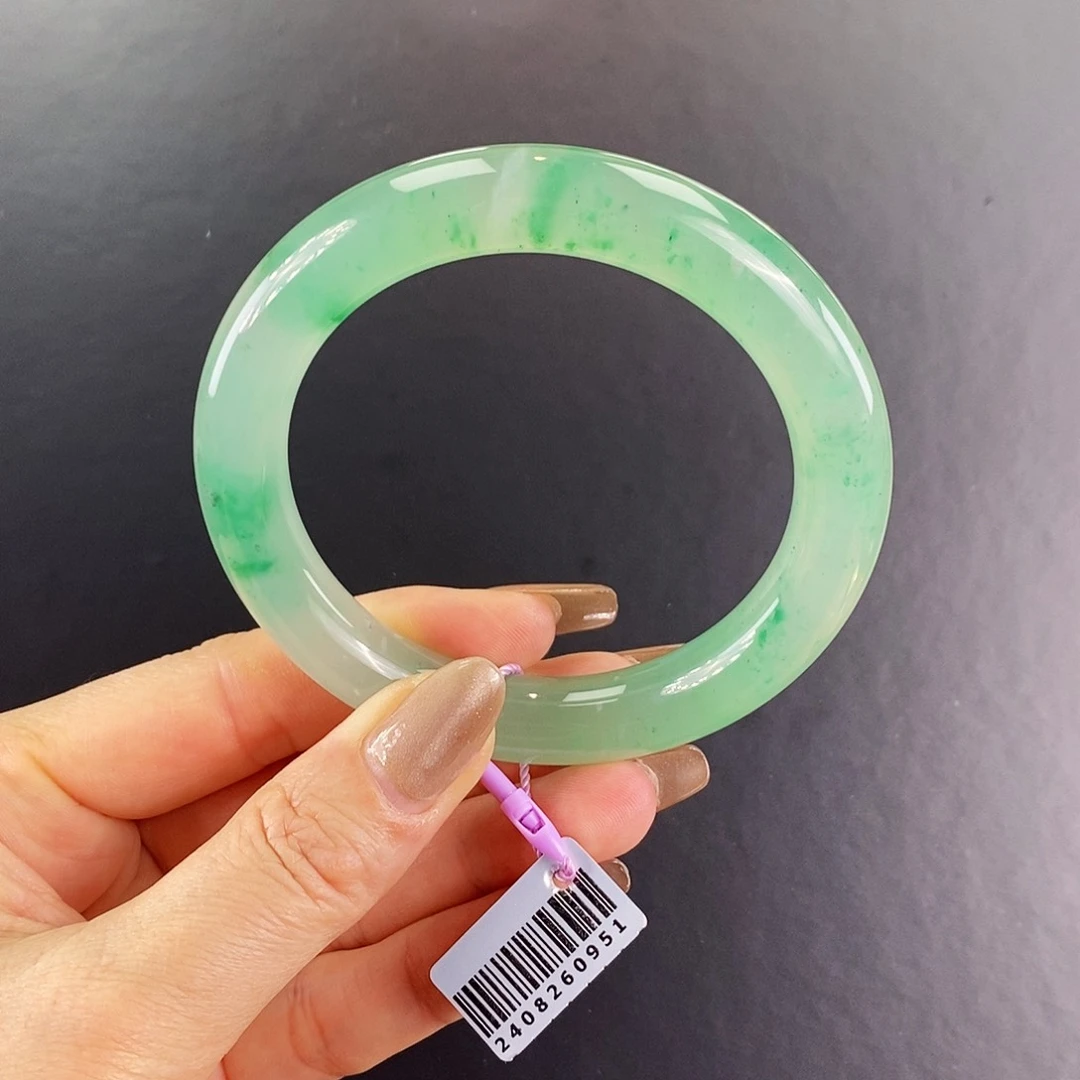 石英质玉手镯未镶嵌非洲翠手镯