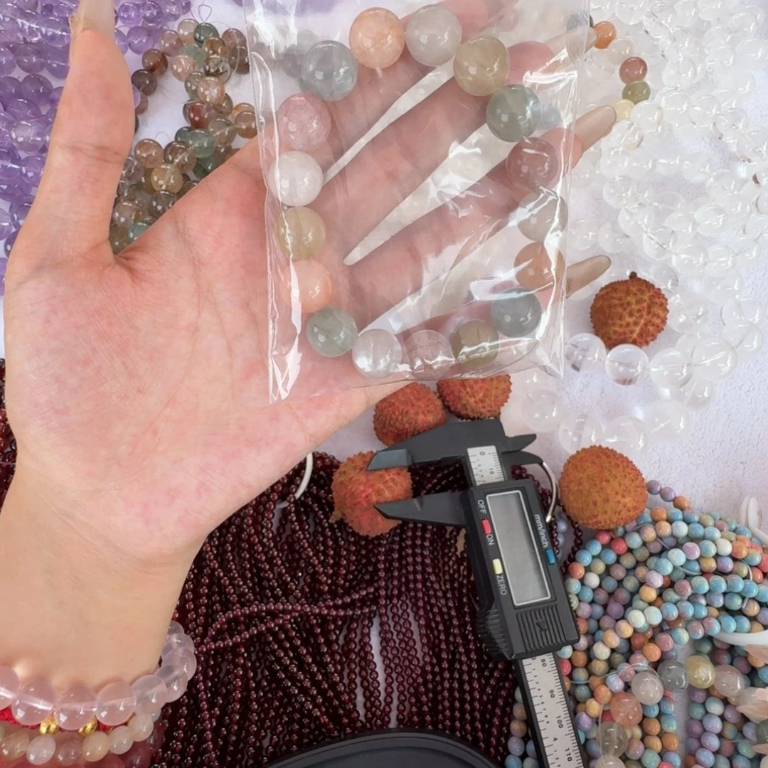 D***J烟晶手链银S925镶嵌水晶