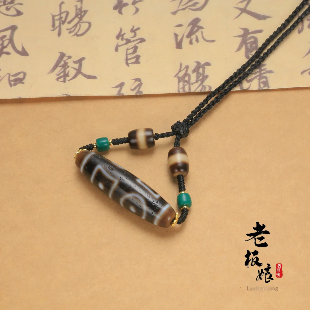 南宫北苑｜老许防伪双天地项链DIY项链qw015