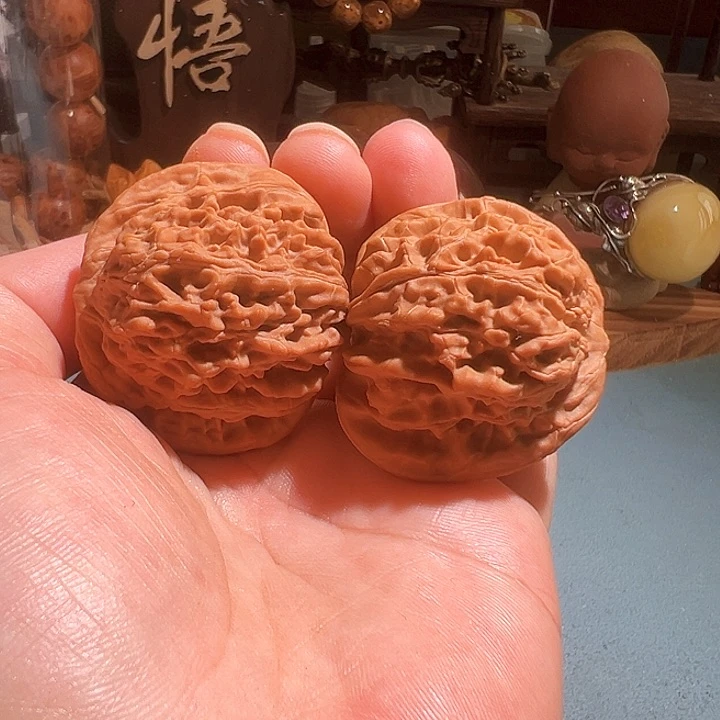 文玩核桃把件四座楼43