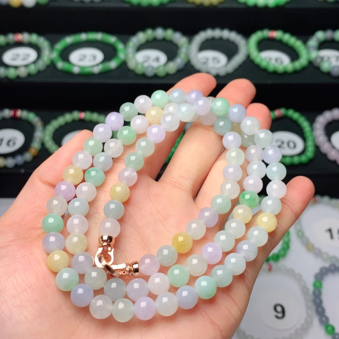 翡翠未镶嵌手链翡翠