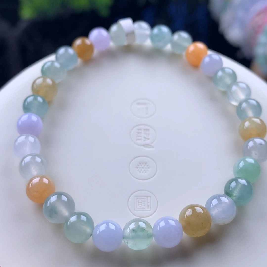 未镶嵌手链翡翠卡6.5