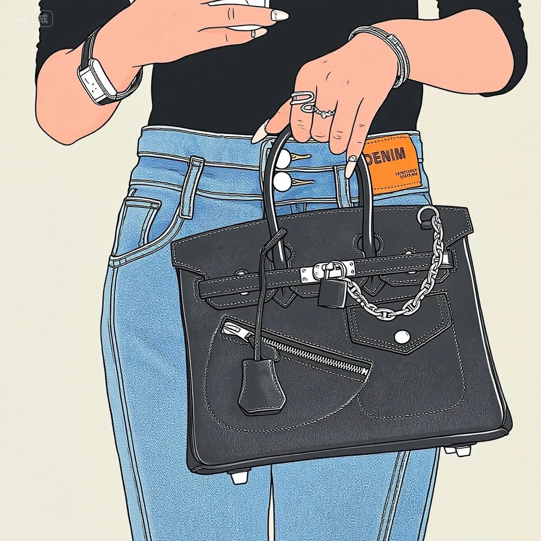 姜小青私定【摇滚包rock 25 】升级版手工包【053】