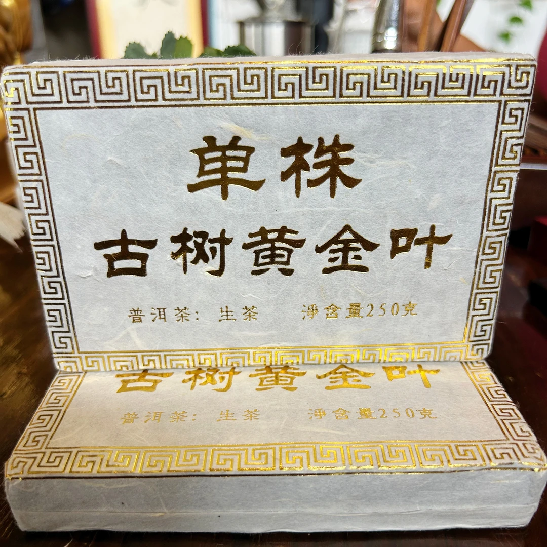 单株古树黄金砖，250克黄金叶住打一个香高水甜，4年料