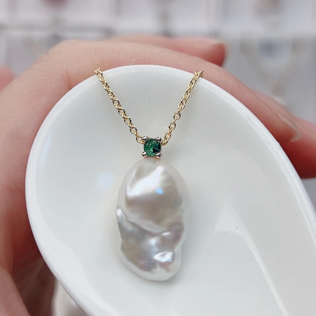 未镶嵌颈饰淡水珍珠