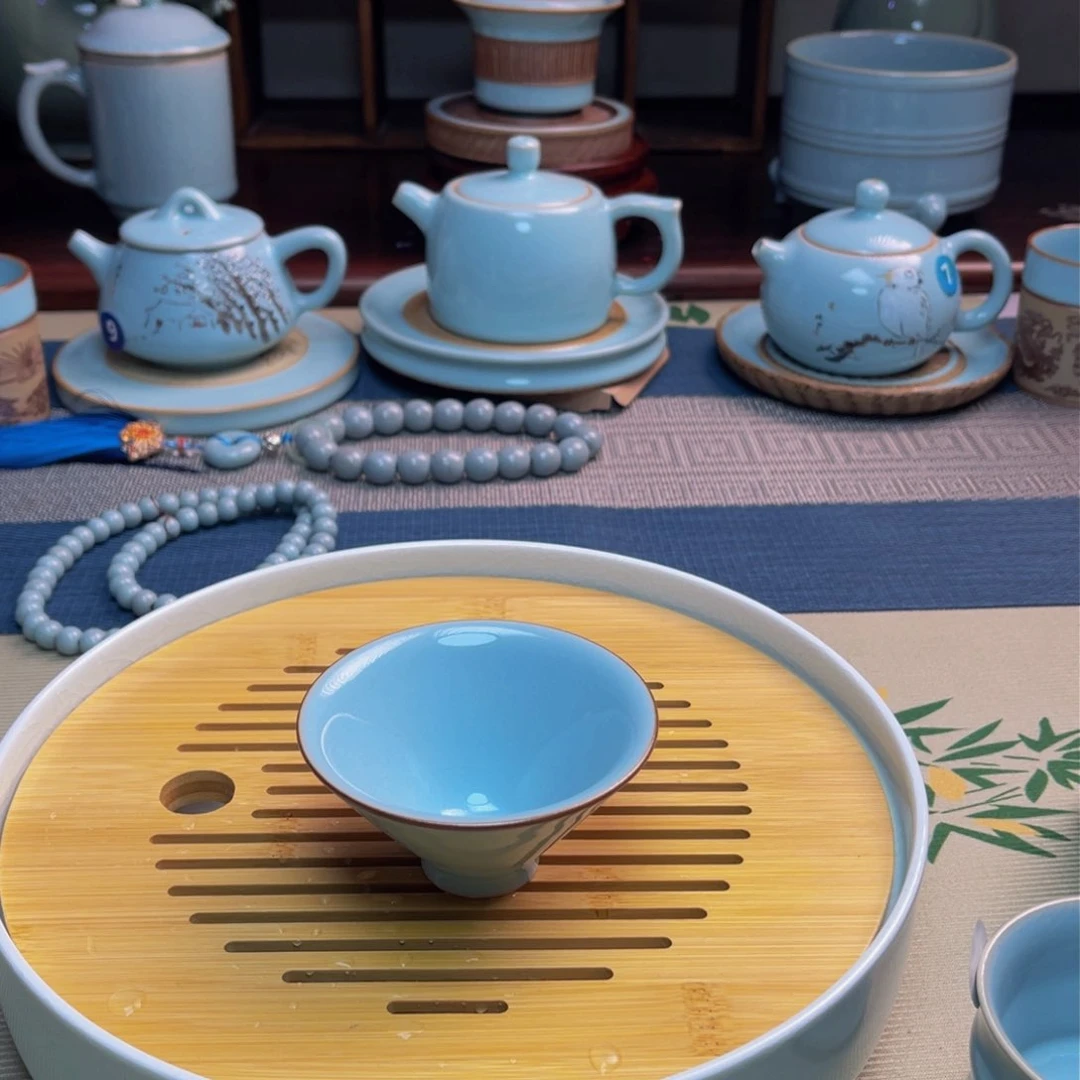 【闪购商品】汝州单壶，壶，串，，盖碗
