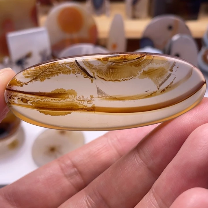 玛瑙/玉髓未镶嵌吊坠(不含链)