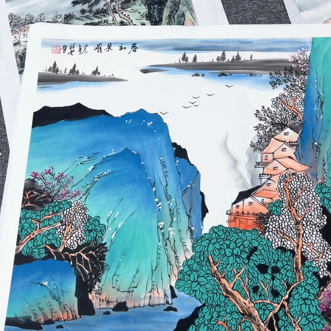 国画国画作品展览会在
