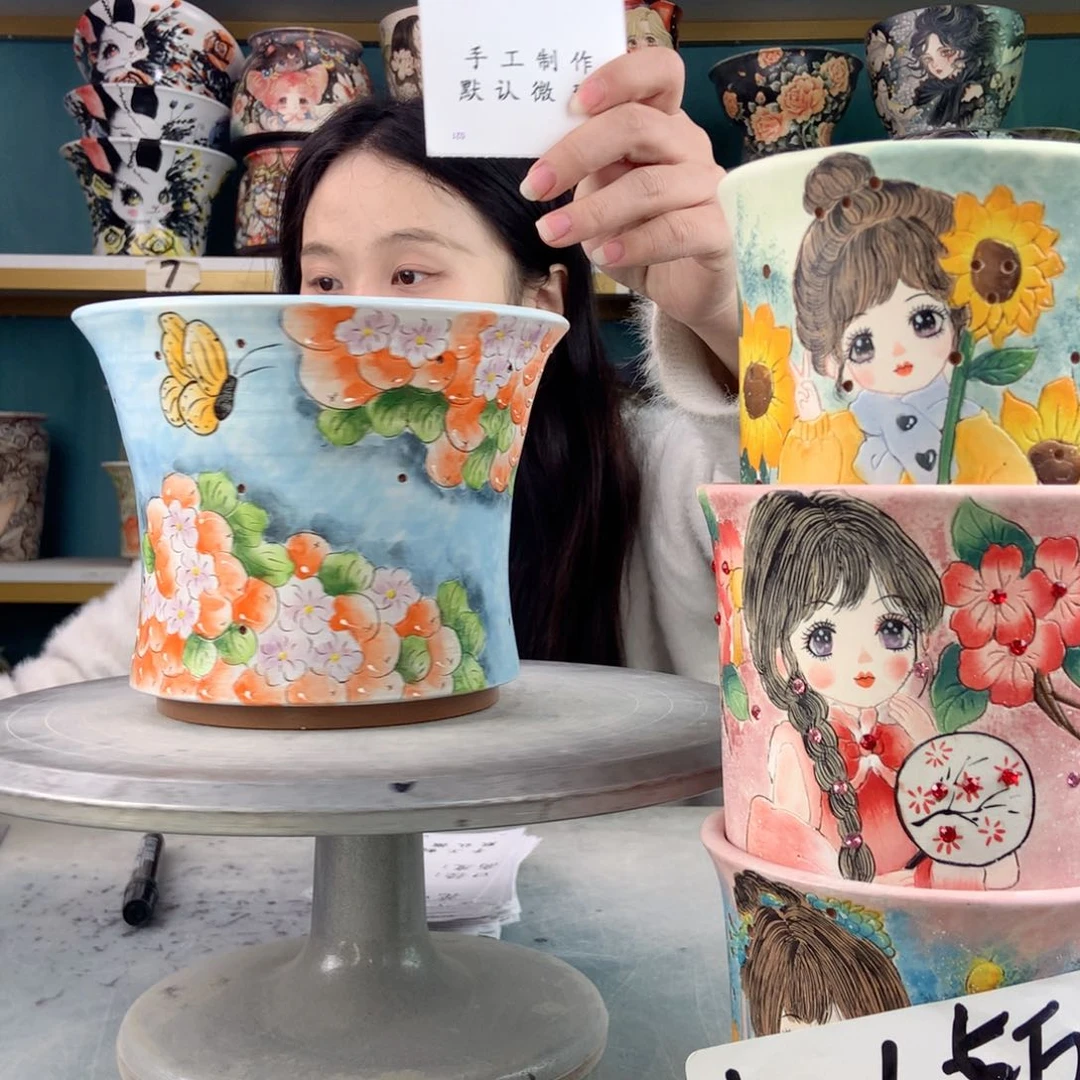 罐景德镇手工瑕疵169