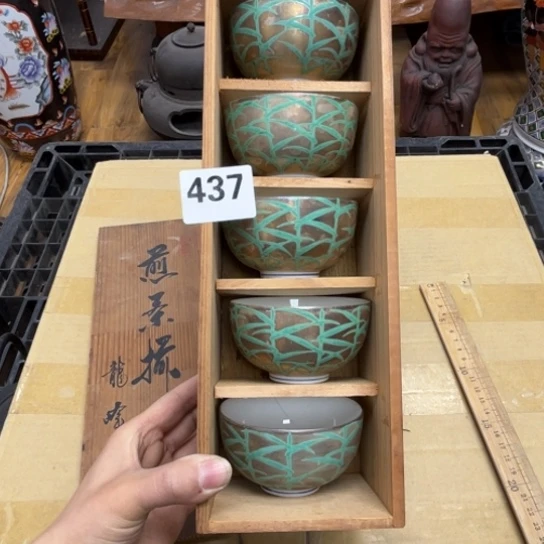 瓷片小****3摆件工艺品瓷器摆件777