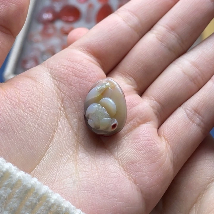 玛瑙/玉髓未镶嵌颈饰