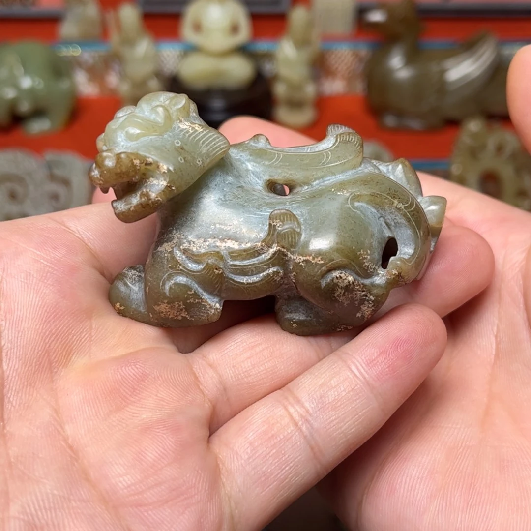 和田玉（糖玉）未镶嵌挂件