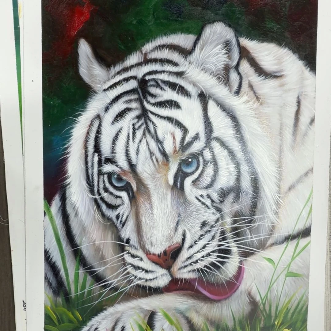 油画加油加油努力加油努力