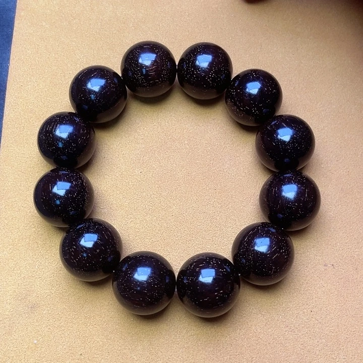 手串/手链小叶紫檀2.0爆满金星高货收藏手串